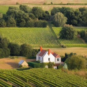 Artistic representation for Farmhouse with vineyard near Colchester on the market ## What is the Secret to a Truly Sustainable Farm?