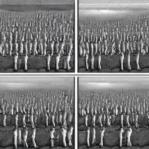 Artistic representation for Un - PARRA - lleled Vision: How One Man's Perspective Changed the World.