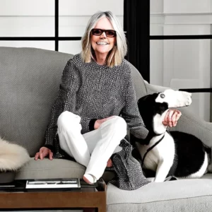 Artistic representation for Diane Keaton Designs a New Home Collection Inspired by her Insta - Famous Dog. ## **What inspired Diane Keaton to create her latest home collection?** This title is concise, engaging, and intriguing. It uses