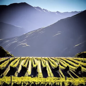 Artistic representation for In New Zealand Otago Region , Dynamic Wineries and a Uniquely Kiwi Culinary Scene Await ##