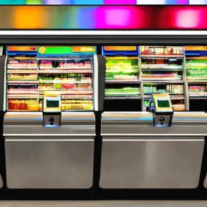 Artistic representation for Self - Serve Bars In Texas - A Self Checkout No One Will Mind