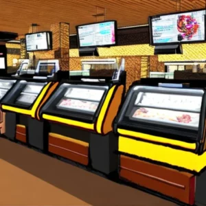 Artistic representation for Self - Serve Bars In Texas - A Self Checkout No One Will Mind