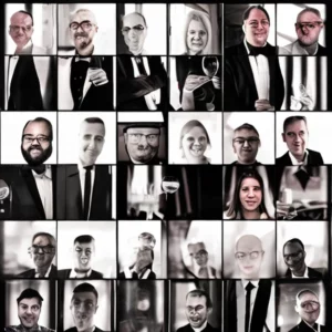 Artistic representation for Introducing the Second Batch of Ambassadors for the 2025 Sommeliers Choice Awards.