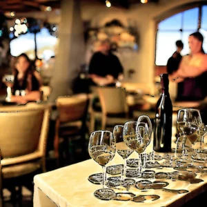 Artistic representation for Flying Goat Cellars Hosts Bubbles & Bivalves - The Santa Barbara Independent