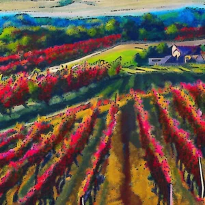 Artistic representation for "from vine to wine: ohio's troutman vineyards and winery exploration"