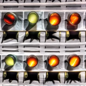 Artistic representation for Non - alcoholic craft cocktail - dinner pairings are having a fun but sober moment.