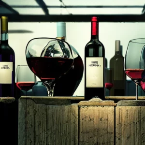 Artistic representation for Wines of Hungary launches South Korea campaign.