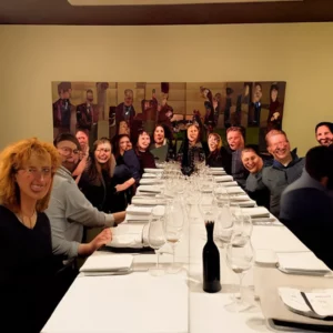 Artistic representation for Wine School of Philadelphia welcoming students for its fall Core Sommelier Program. Let's go!