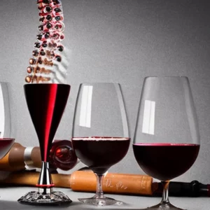 Artistic representation for The best wine aerators for full - bodied flavor