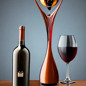 Artistic representation for "unlock the full potential: top 5 wine aerators for rich flavor depth"