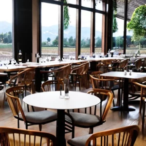 Artistic representation for Melbourne winery restaurants : Reem at Helen and Joey Estate in Gruyere shakes up the set - menu lunch with its Asian influence. Let me know when you're ready for the title. I'm excited to see