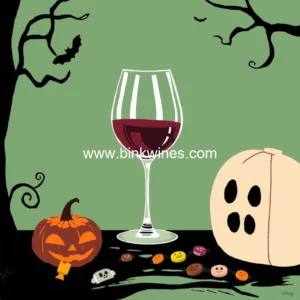 Artistic representation for Carpe Wine : A spirited guide to Halloween candy and wine pairings