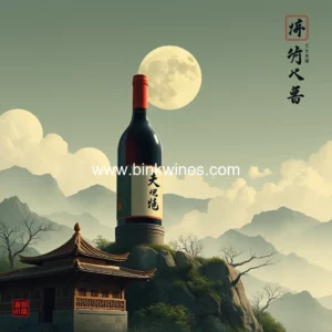 Artistic representation for Changyu : China century old wine legend