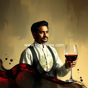 Artistic representation for Discover the art of wine: master sommelier india's journey
