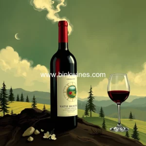 Artistic representation for Oregon wine triumphs: supreme $20 vino for the savvy connoisseur