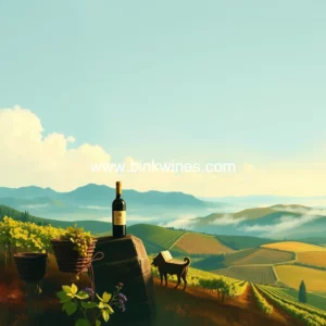 Artistic representation for Embrace the vineyard voyage: italy's wine heritage exploration.