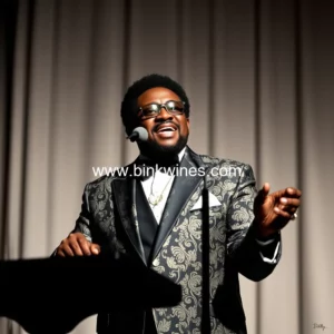 Artistic representation for Cedric the entertainer: toasting his mother's legacy with a special setta w