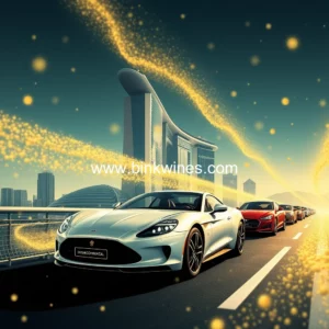 Artistic representation for InterContinental Singapore Unveils Champagne Drive Thru