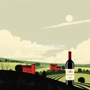 Artistic representation for Four Decades of Bordeaux History : A Vertical Tasting of Léoville Las Cases