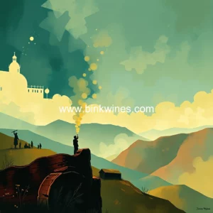 Artistic representation for Unveiling the secrets of douro valley's enchant