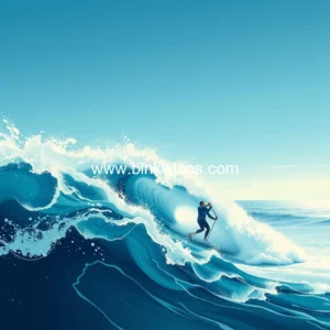 Artistic representation for Wavemakers: initiating the wave of the ocean