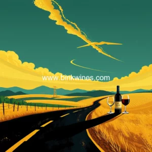 Artistic representation for The road to gold for Aussie wines