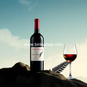 Artistic representation for Air New Zealand releases wine collection with pinot noir and sauvignon blanc