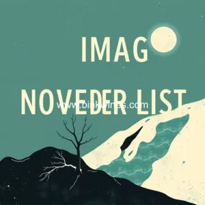 Artistic representation for The IMAGE November List