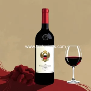 Artistic representation for Explore 3 robust rioja reds: wine press's top picks!