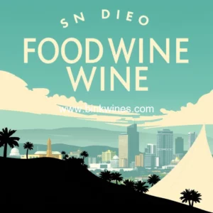 Artistic representation for San Diego Food Wine Festival returns Saturday for nine days of events