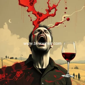 Artistic representation for Jason Millar : What actually wrong with a little throaty roar in a 15 Roussillon red