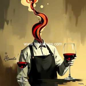 Artistic representation for Winning hearts and wine list : NZ sommelier scholarship to shape wine preferences