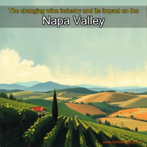 Artistic representation for The changing wine industry and its impact on the Napa Valley