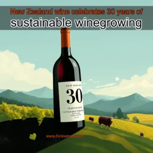 Artistic representation for New Zealand wine celebrates 30 years of sustainable winegrowing