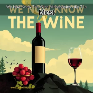 Artistic representation for We Now Know The Wine Minnesotans Like The Most