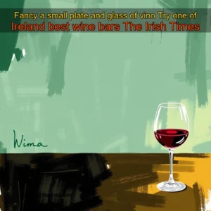 Artistic representation for Fancy a small plate and glass of vino Try one of Ireland best wine bars The Irish Times