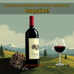 Artistic representation for Unveil top washington cabernets at exceptional bargains!