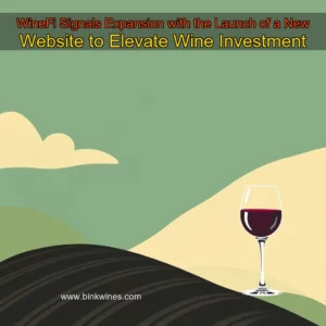 Artistic representation for WineFi Signals Expansion with the Launch of a New Website to Elevate Wine Investment