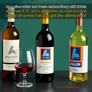 Artistic representation for Im a wine writer and these extraordinary aldi drinks are under £10. aldi's affordable yet sophisticated range of wines has caught the attention of budget-conscious wine enthusiasts. these wines offer a surprisingly complex and enjoyable tasting experience without breaking the bank.