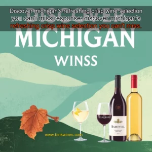 Artistic representation for Discover michigan's refreshing crisp wine selection you can't miss response: discover michigan's refreshing crisp wine selection you can't miss.