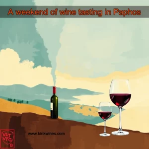 Artistic representation for A weekend of wine tasting in Paphos