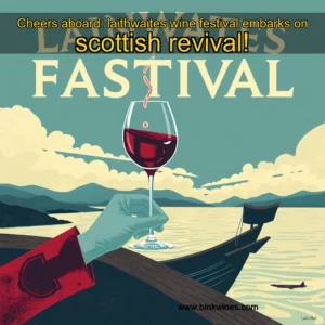 Artistic representation for Cheers aboard: laithwaites wine festival embarks on scottish revival!