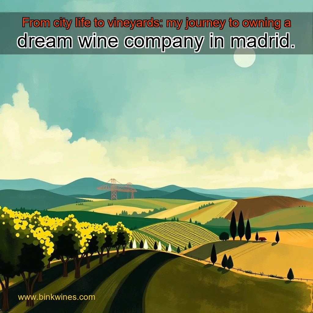 You are currently viewing From city life to vineyards: my journey to owning a dream wine company in madrid.