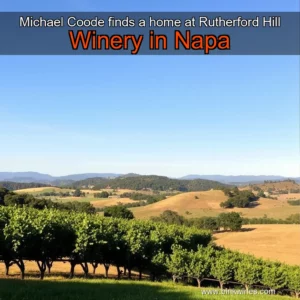 Artistic representation for Michael Coode finds a home at Rutherford Hill Winery in Napa