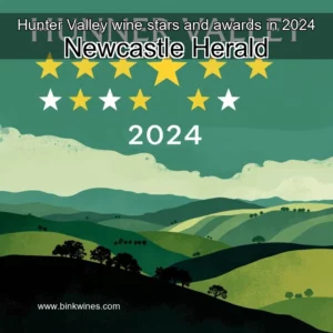 Artistic representation for Hunter Valley wine stars and awards in 2024 Newcastle Herald