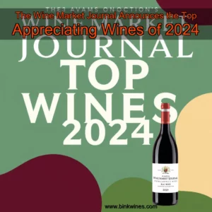 Artistic representation for The Wine Market Journal Announces the Top Appreciating Wines of 2024