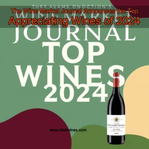 Artistic representation for The Wine Market Journal Announces the Top Appreciating Wines of 2024