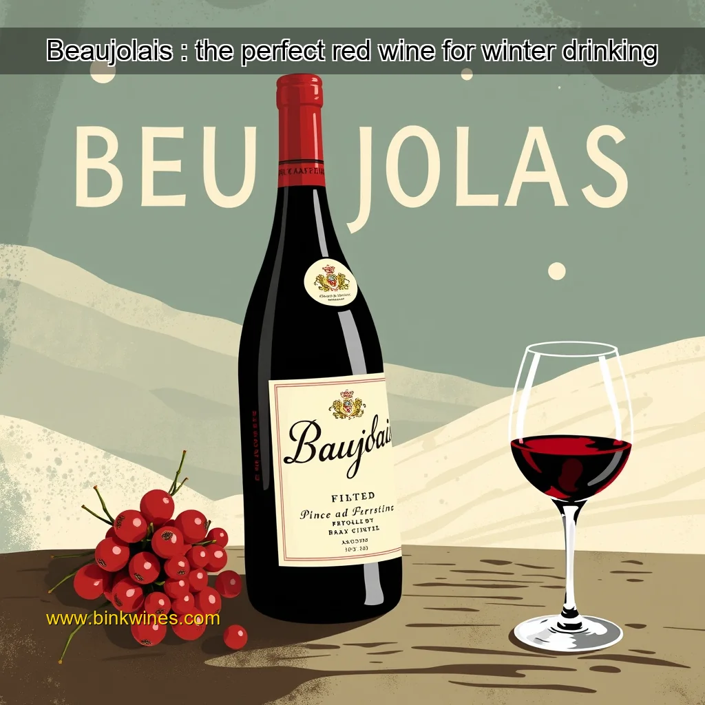 You are currently viewing Beaujolais : the perfect red wine for winter drinking