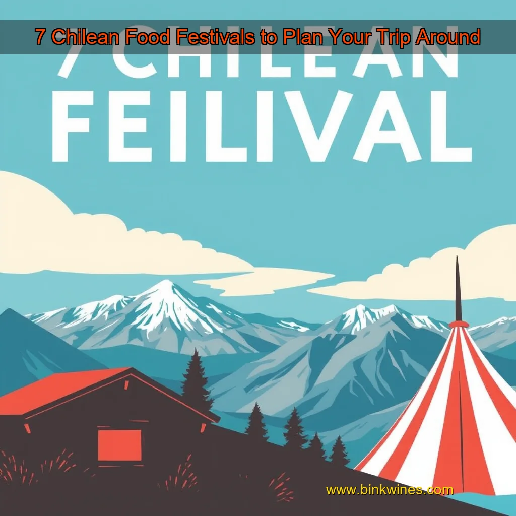 You are currently viewing 7 Chilean Food Festivals to Plan Your Trip Around