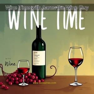 Artistic representation for Wine Time with Aaron the Wine Guy